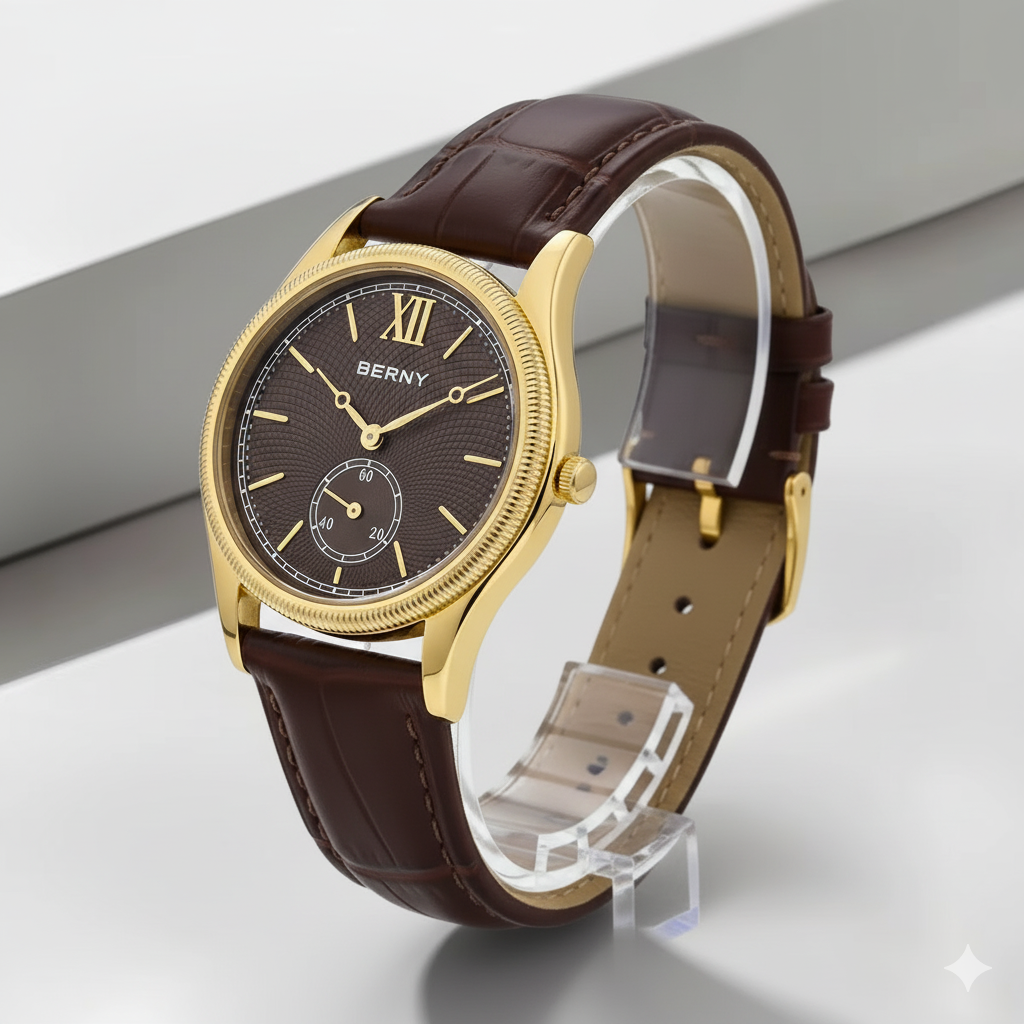 MEN'S WATCH AXION REGAL ZENITH - GOLDEN BROWN