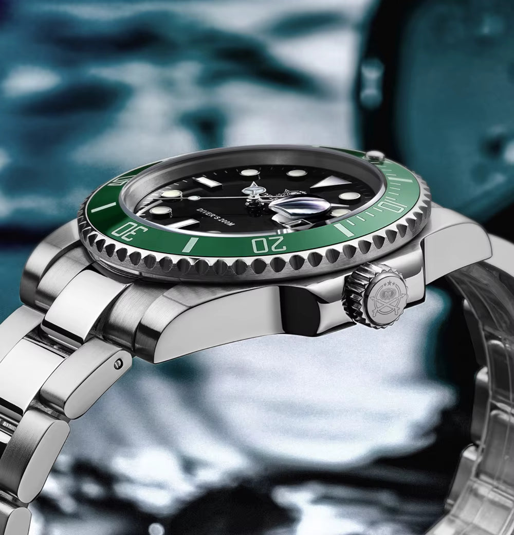 MEN'S WATCH AXION OCEANMASTER MY-H3 - GREEN