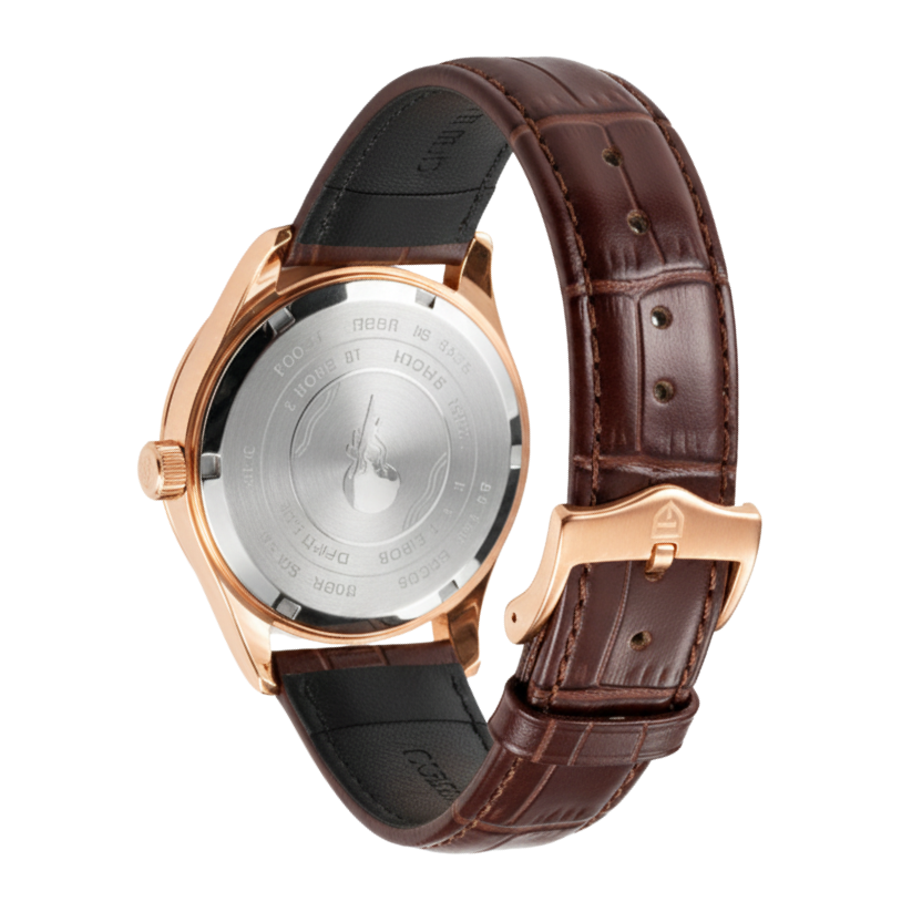 MEN'S WATCH AXION AUREA CLASIC -GOLDEN  BROWN