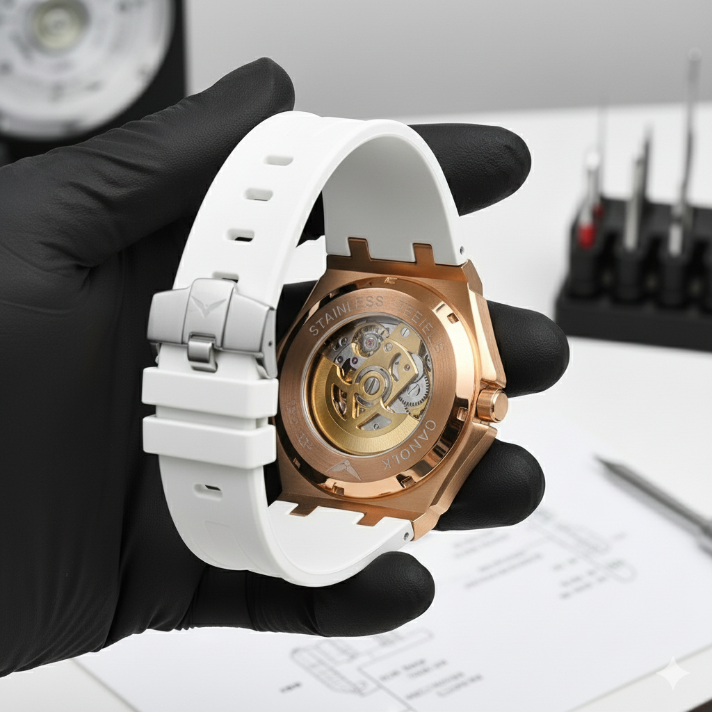 MEN'S WATCH AXION RIO - WHITE GOLD