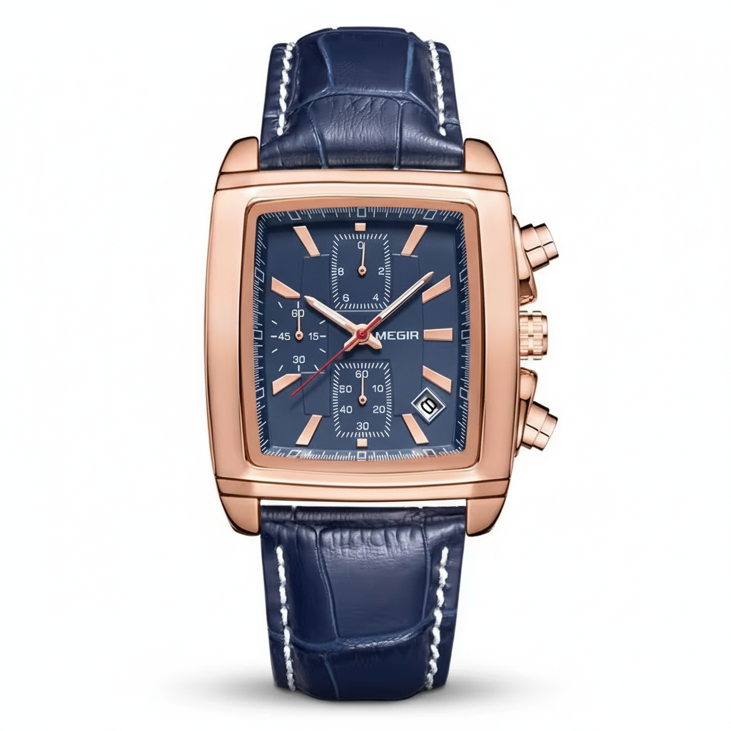 MEN'S WATCH AXION MONARCH - GOLDEN BLUE