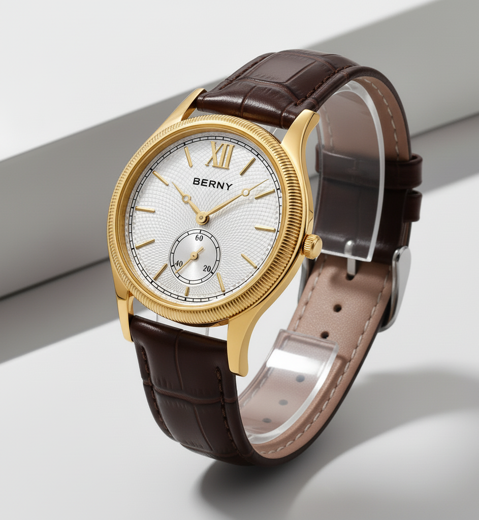 MEN'S WATCH AXION REGAL ZENITH - GOLDEN WHITE