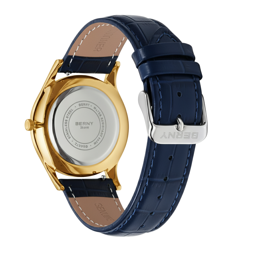 MEN'S WATCH AXION REGAL ZENITH - GOLDEN BLUE