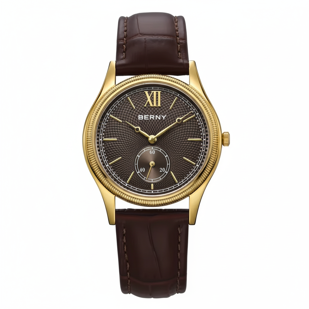 MEN'S WATCH AXION REGAL ZENITH - GOLDEN BROWN