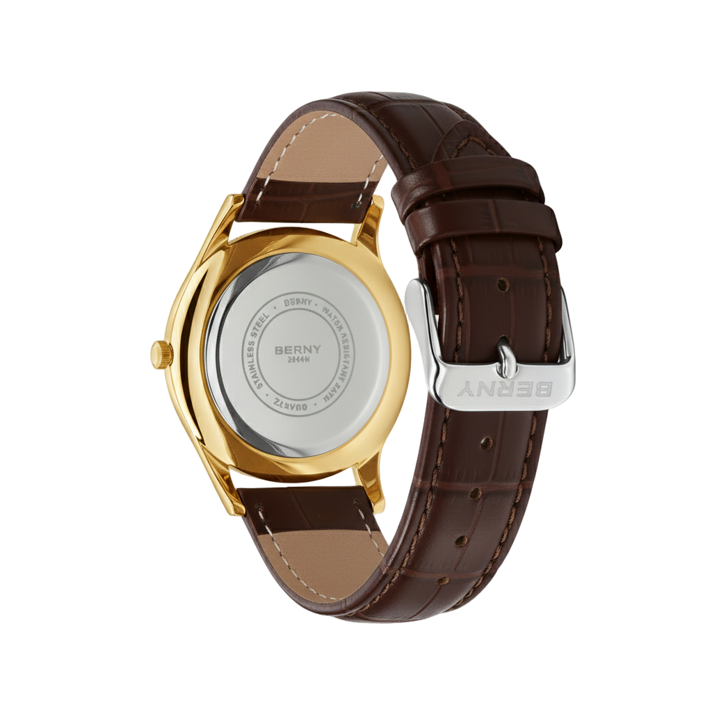 MEN'S WATCH AXION REGAL ZENITH - GOLDEN BROWN