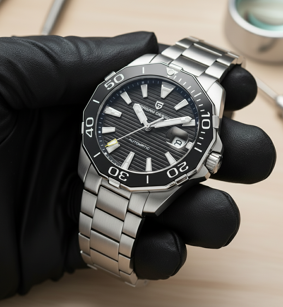 MEN'S WATCH AXION PANAMA - BLACK