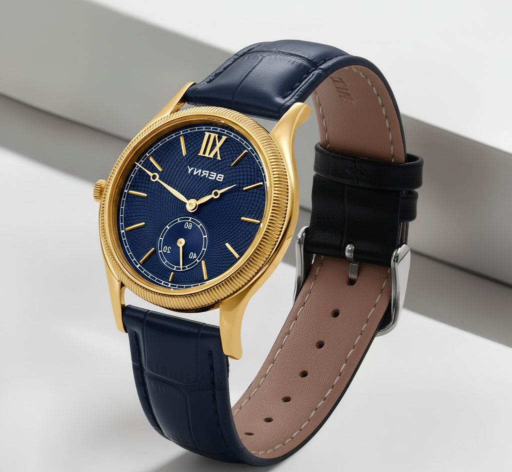MEN'S WATCH AXION REGAL ZENITH - GOLDEN BLUE