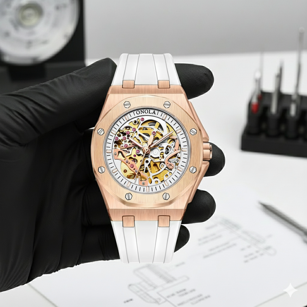 MEN'S WATCH AXION RIO - WHITE GOLD