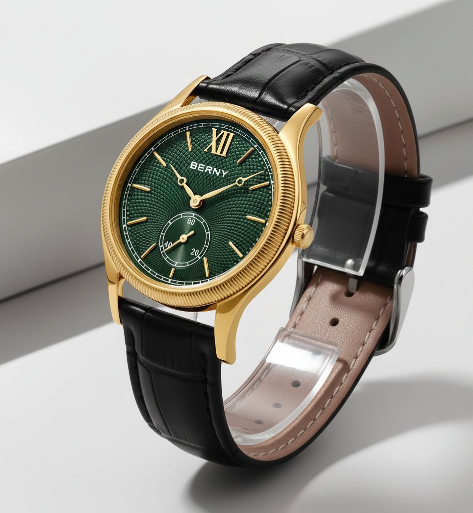 MEN'S WATCH AXION REGAL ZENITH -  GOLDEN GREEN