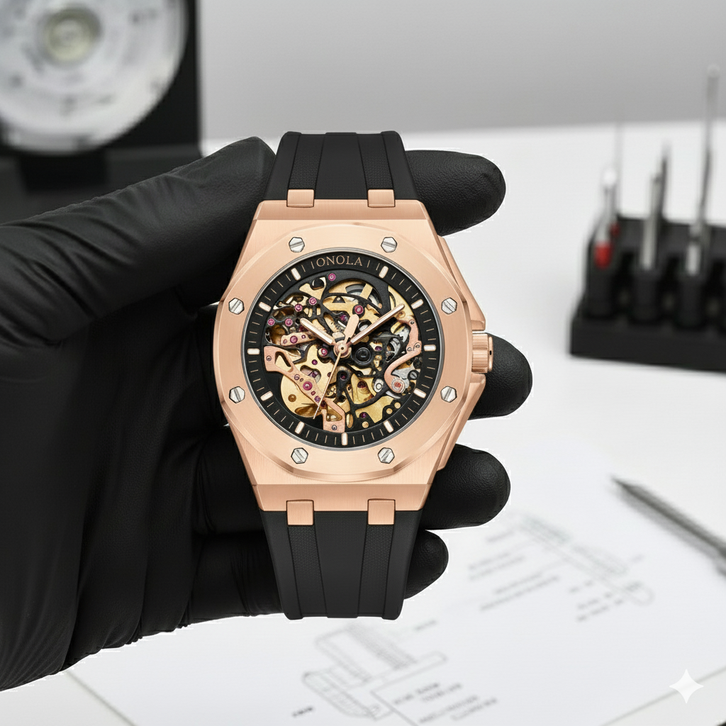 MEN'S WATCH AXION RIO - BLACK ROSE