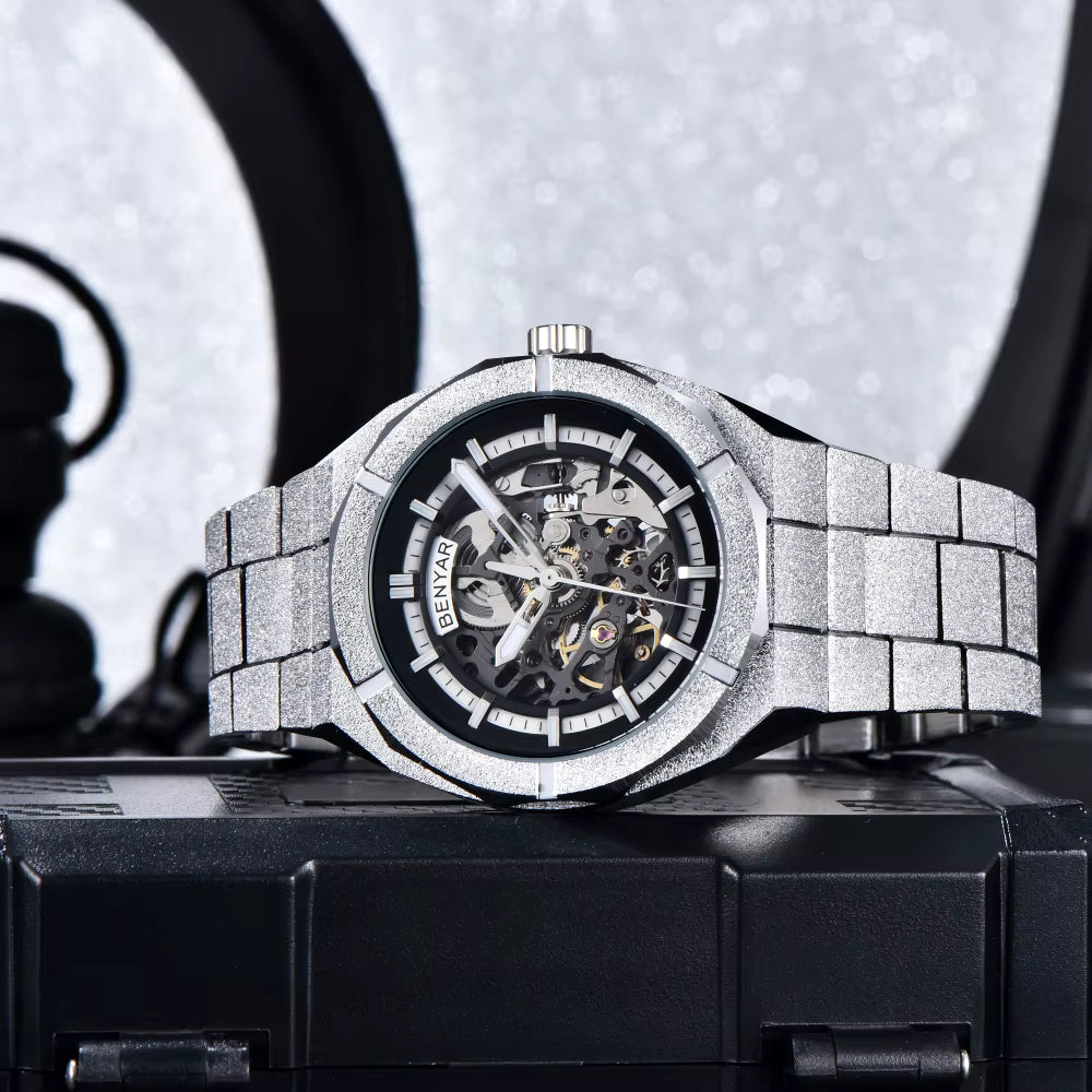 MEN'S WATCH AXION CONCEPT - SILVER BLACK