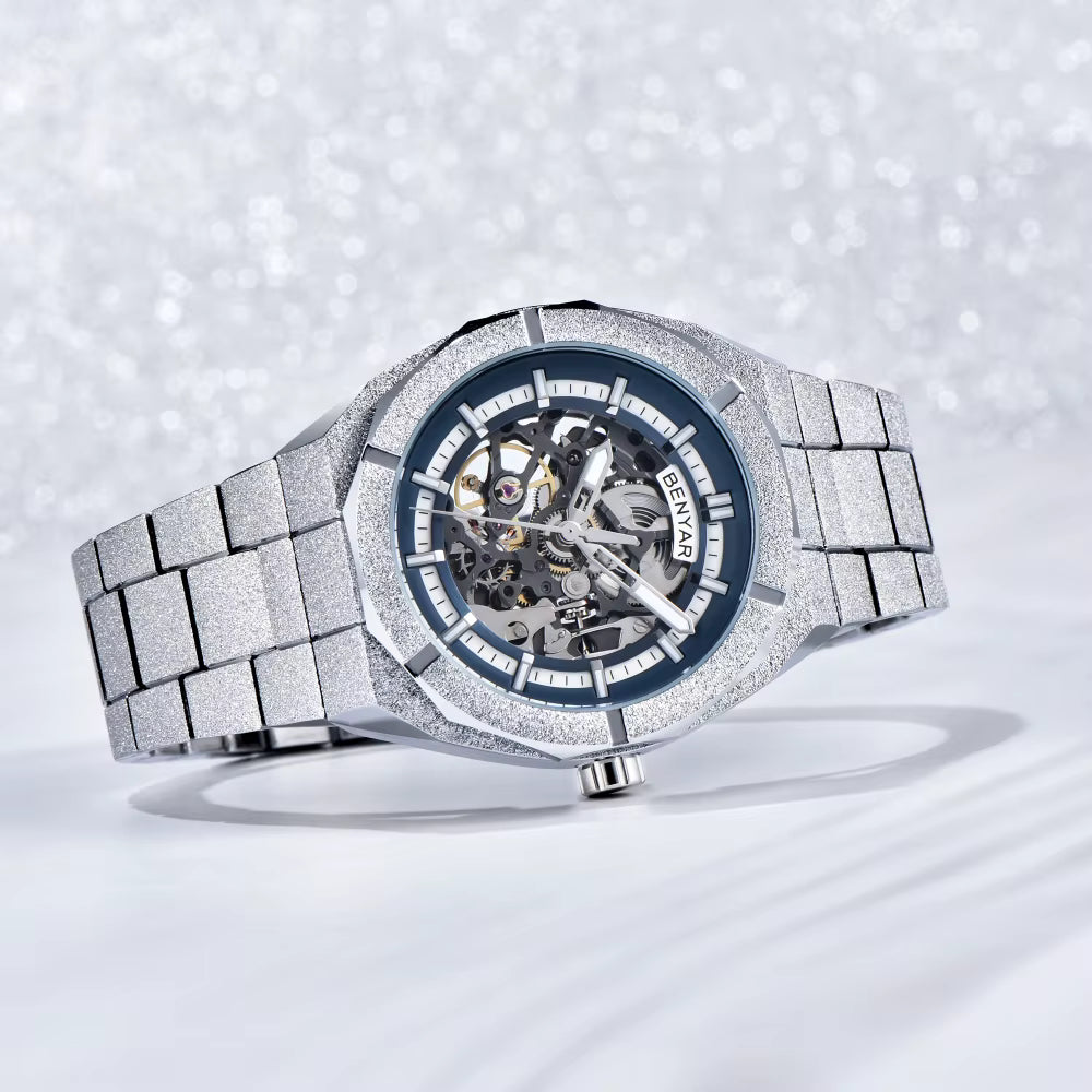 MEN'S WATCH AXION CONCEPT - SILVER BLUE