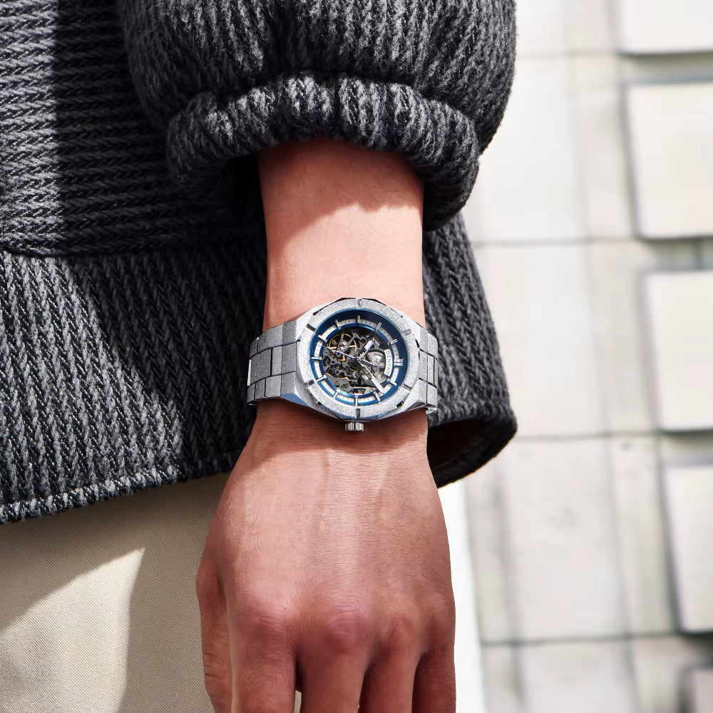 MEN'S WATCH AXION CONCEPT - SILVER BLUE