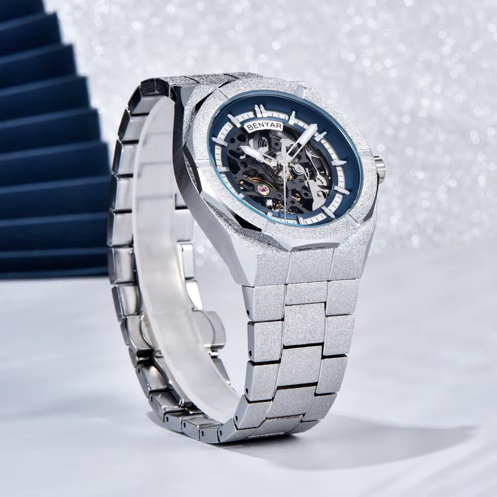 MEN'S WATCH AXION CONCEPT - SILVER BLUE