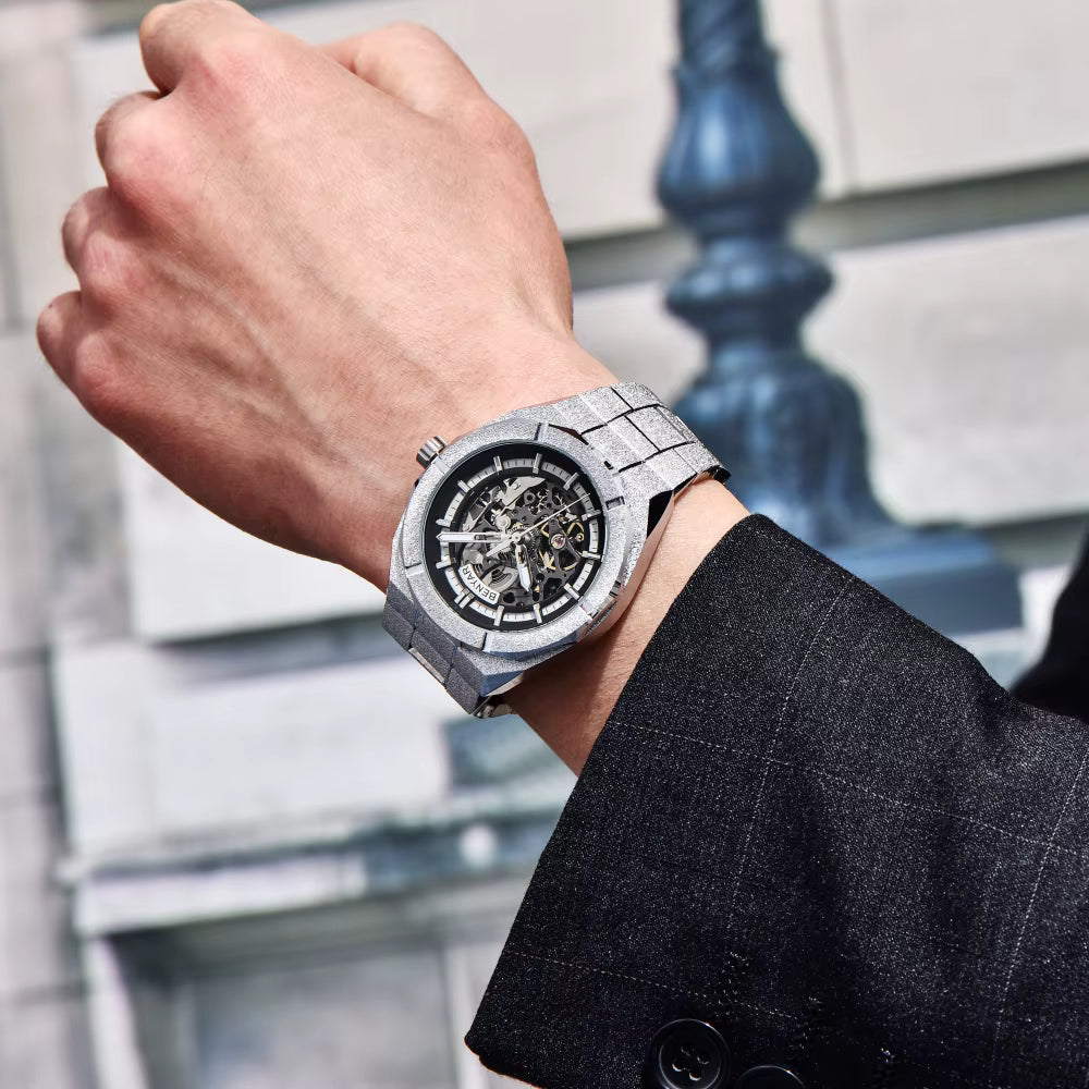 MEN'S WATCH AXION CONCEPT - SILVER BLACK