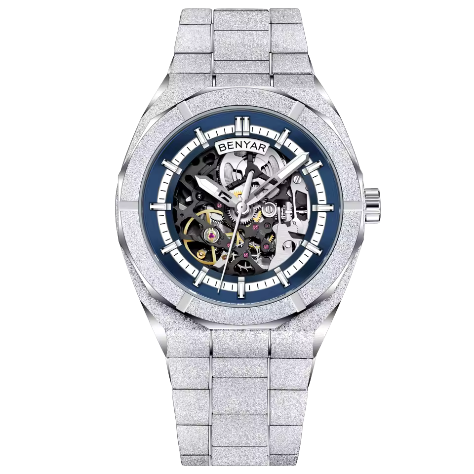 MEN'S WATCH AXION CONCEPT - SILVER BLUE