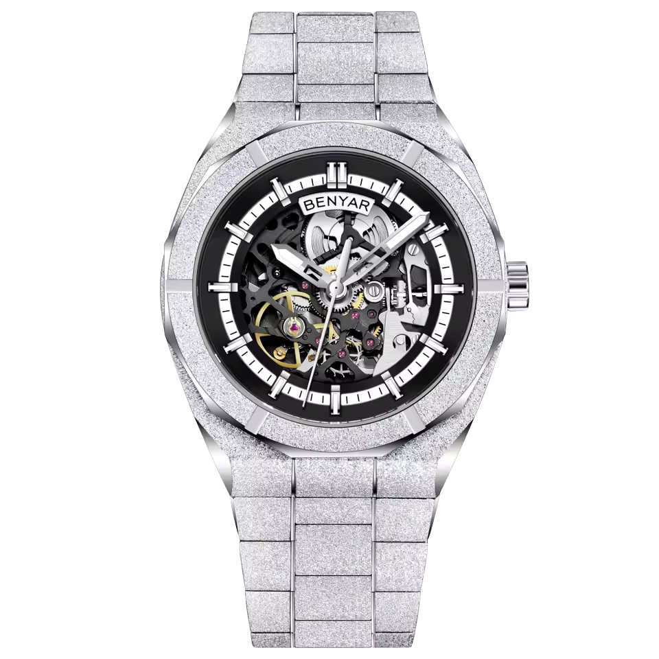 MEN'S WATCH AXION CONCEPT - SILVER BLACK